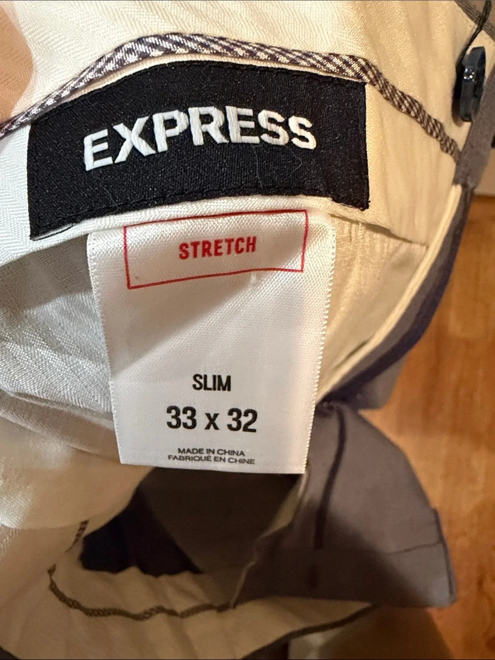 Express Light Blue Men's Two-Piece Suit Jacket & Pants